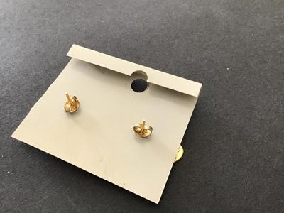 Vintage Cloisonne Earrings new on card