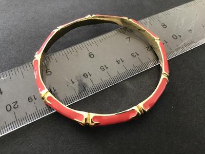 Fornash Enamel Bamboo Bracelet