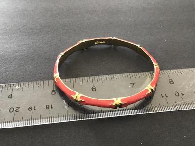 Fornash Enamel Bamboo Bracelet