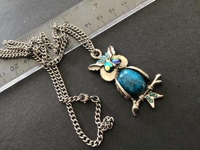 Owl Necklace Fashion