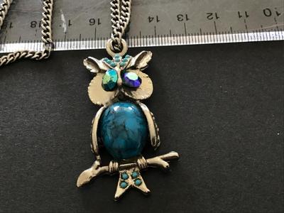 Owl Necklace Fashion