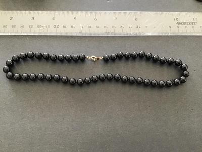 Vintage Trafari Black Necklace