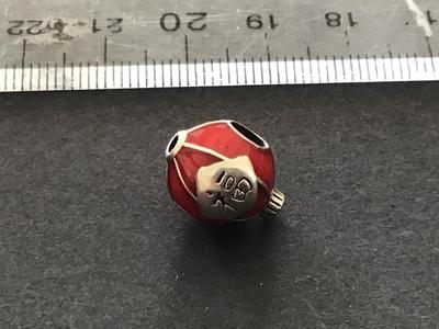Red Lantern Chinese Bead