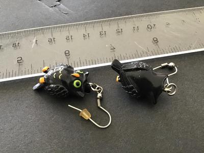 Owl Costume Earrings