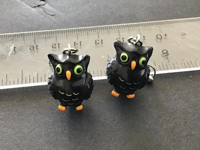 Owl Costume Earrings