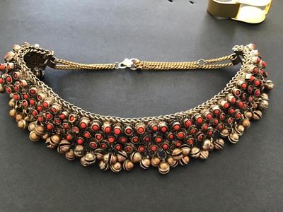 Coral like Ethnic Choker