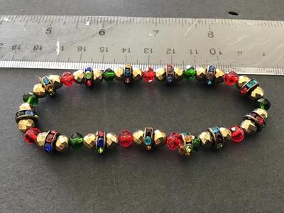 Glass Beaded Bracelet