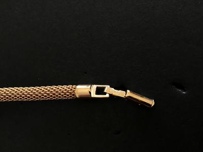 Avon Vintage Gold Mesh Bracelet