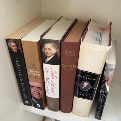 Hamilton Broadway Musical Memorabilia & Books about the Founding Fathers (D-HS)