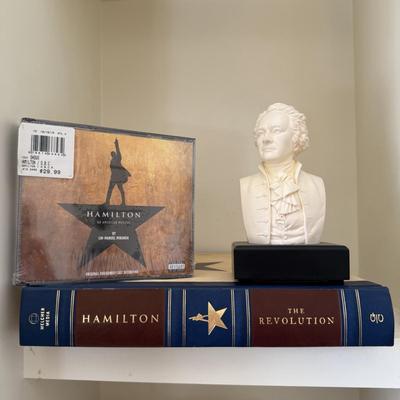 Hamilton Broadway Musical Memorabilia & Books about the Founding Fathers (D-HS)