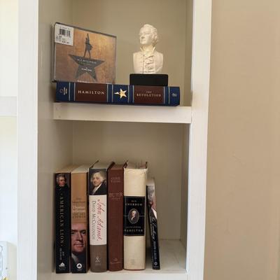 Hamilton Broadway Musical Memorabilia & Books about the Founding Fathers (D-HS)