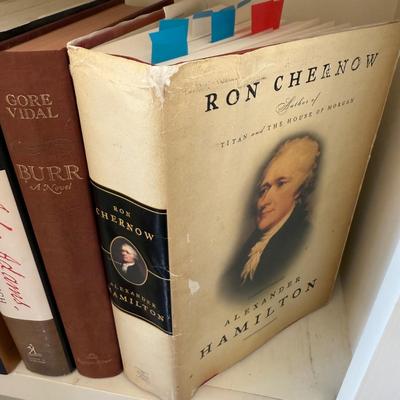 Hamilton Broadway Musical Memorabilia & Books about the Founding Fathers (D-HS)