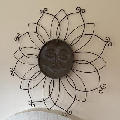 Metal Sun Wall/Garden Art (D-HS)
