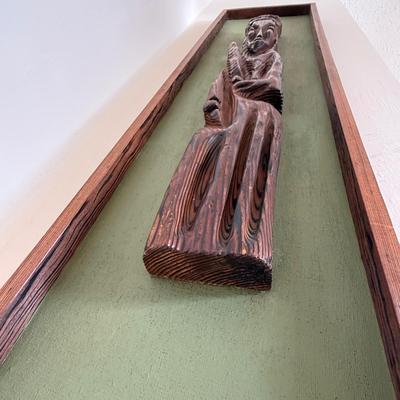 Witco Carved Wooden Wall Hanging (D-HS)