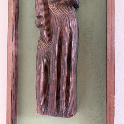 Witco Carved Wooden Wall Hanging (D-HS)