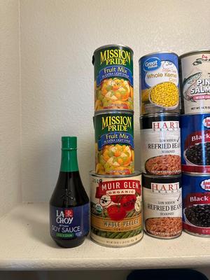 SOY SAUCE, COCKTAIL SAUCE, CANNED SALMON AND MORE