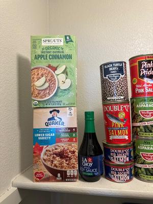 INSTANT OATMEAL, PICKLES, PEANUT BUTTER, BBQ SAUCE AND MORE