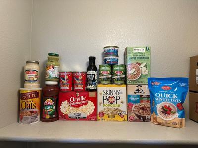 INSTANT OATMEAL, SALSA, MICROWAVE POPCORN AND MORE