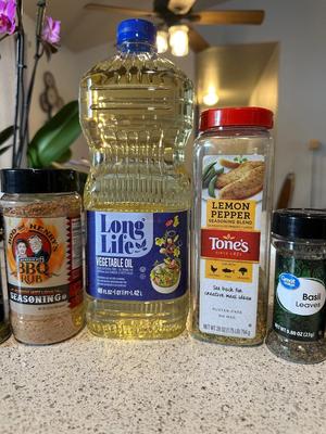 VEGETABLE OIL, SPICES AND HERBS