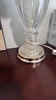 LOVELY HOME DECOR, LAMP, VASE AND A PAINTING