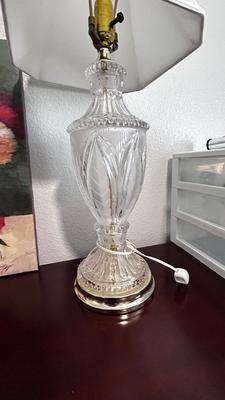 LOVELY HOME DECOR, LAMP, VASE AND A PAINTING