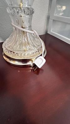 LOVELY HOME DECOR, LAMP, VASE AND A PAINTING