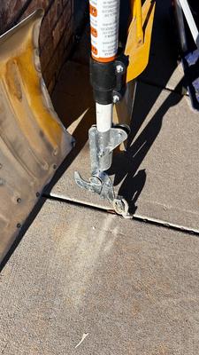 SNOW SHOVELS AND A TREE SAW