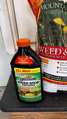 MOUNTAIN STATES WEED AND FEED AND “The Best” WEED STOP FOR LAWNS BY SPECTRACIDE