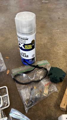 STANLEY FAT MAX TAPE MEASURE AND HAND TOOLS WITH SOME HOUSEHOLD HARDWARE