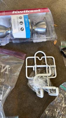 STANLEY FAT MAX TAPE MEASURE AND HAND TOOLS WITH SOME HOUSEHOLD HARDWARE