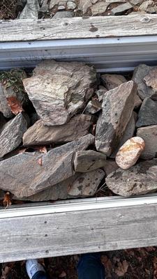 2 - 3 TONS OF LANDSCAPE ROCKS