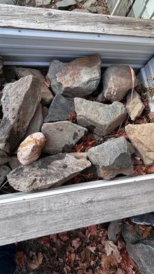 2 - 3 TONS OF LANDSCAPE ROCKS