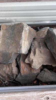 2 - 3 TONS LANDSCAPING/RIVER ROCK