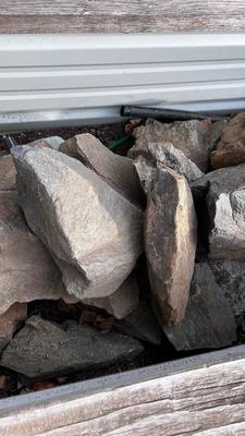 2 - 3 TONS LANDSCAPING/RIVER ROCK