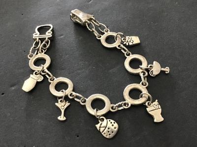 Cocktail Charm Bracelet