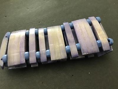 Purple Tone Fashion Bracelet