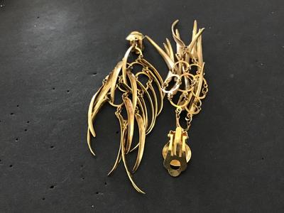 Statement Clip on Earrings