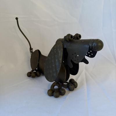 Dachshund Metal Art Statue (LR-BM)