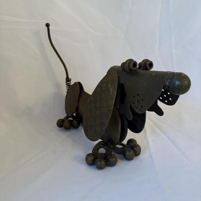 Dachshund Metal Art Statue (LR-BM)