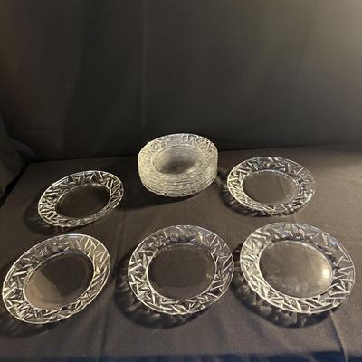 Tiffany & Co. Crystal Salad Plate Set (DR-BM)
