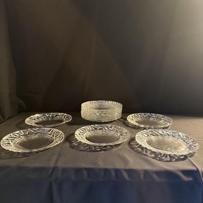 Tiffany & Co. Crystal Salad Plate Set (DR-BM)