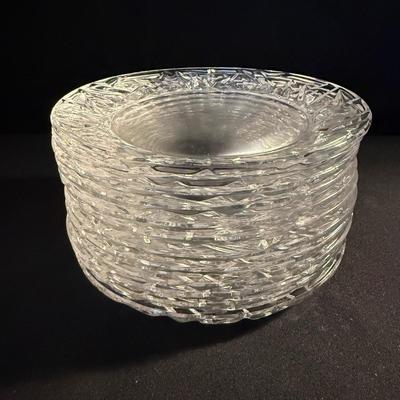 Tiffany & Co. Crystal Salad Plate Set (DR-BM)