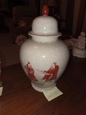Oriental ginger jar
