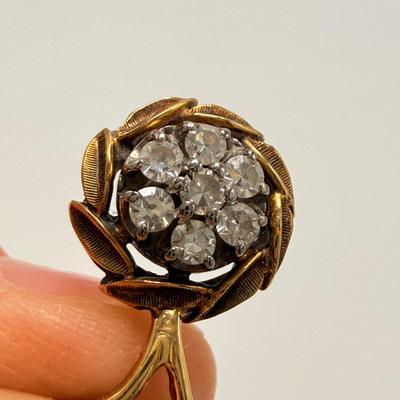 18K Cluster Pendant (ST-HS)