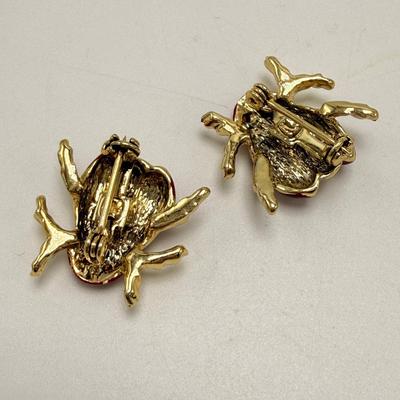 Ferragamo Vintage Brooch, Pendants & a Ring (ST-HS)