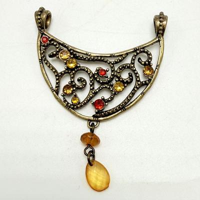 Ferragamo Vintage Brooch, Pendants & a Ring (ST-HS)