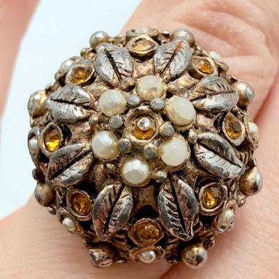 Ferragamo Vintage Brooch, Pendants & a Ring (ST-HS)