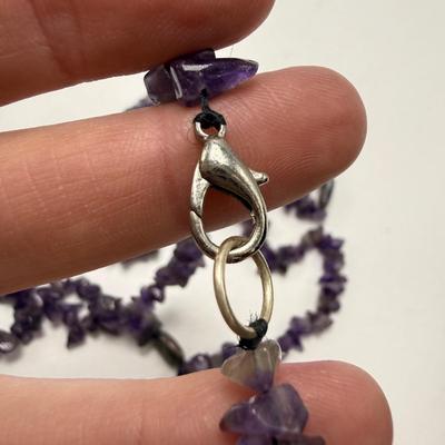 Lovely Pearl & Amethyst Necklaces (ST-HS)