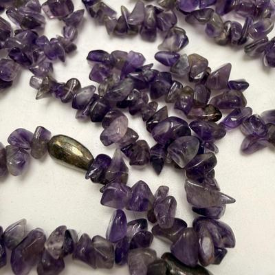 Lovely Pearl & Amethyst Necklaces (ST-HS)