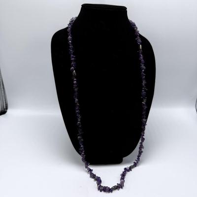Lovely Pearl & Amethyst Necklaces (ST-HS)
